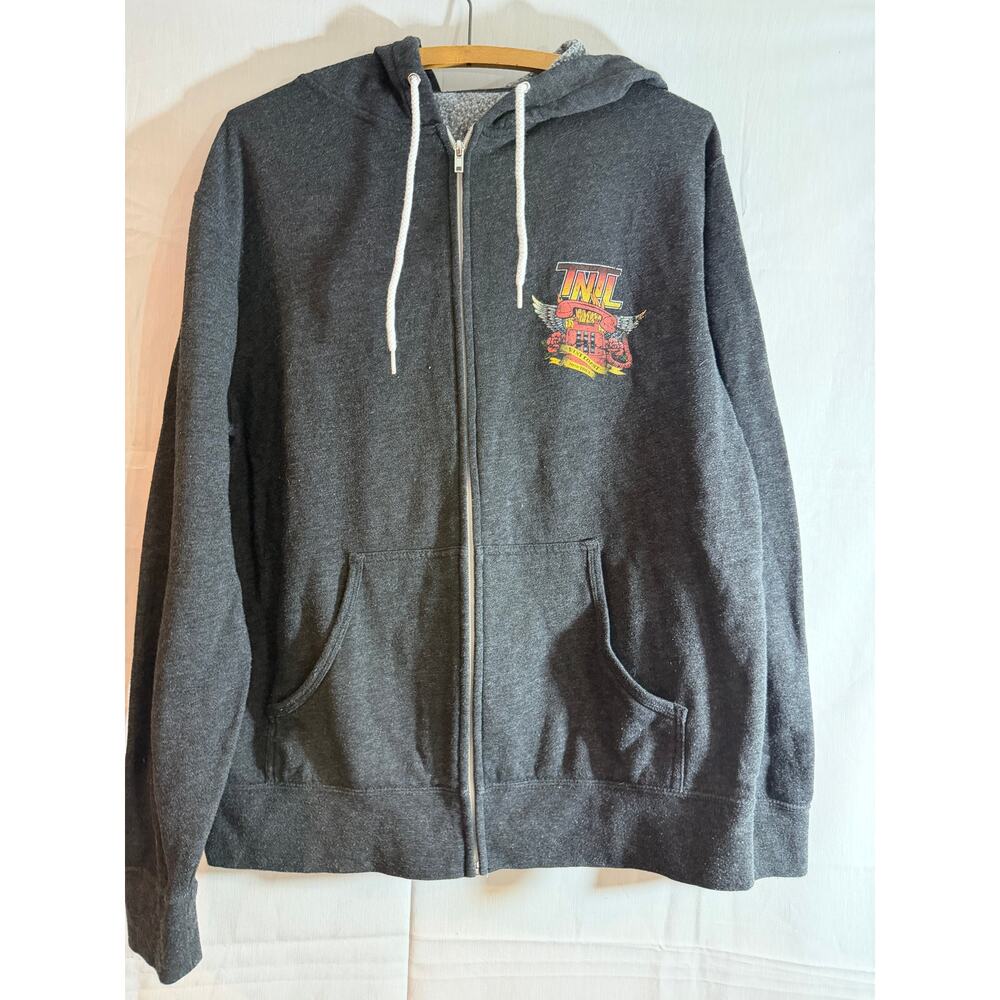 smosh try not to laugh tour full zip hoodie TNTL 2020 youtube size medium